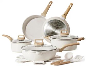 14 PCS Nonstick Ceramic Pots and Pans Cookware Set - Market Union Co. Ltd. - China
