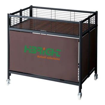 Steel Frame Professional Design Foldable Display Promotion Table with Large Storage Space - Suzhou Highbright Enterprise Limited - China
