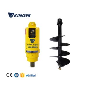 Kinger China Excavator Attachment Wholesale Supplier Hard Soil Fence Hole Soil Drilling Ground Good Quality Earth Ground Boring Machine - Yantai Dongheng Machinery Co., Ltd - China
