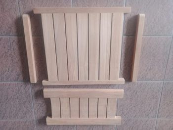 Teakwood component and furniture parts Material Teakwood Component Type Garden Aluminum Armchair - CV Bintang Ika Persada - Indonesia