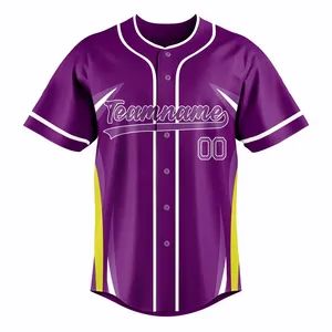 Custom High Quality Printing Baseball Softball Wear Youth Embroidered Baseball Jersey - Dongguan Norns Sports Co., Ltd. - China