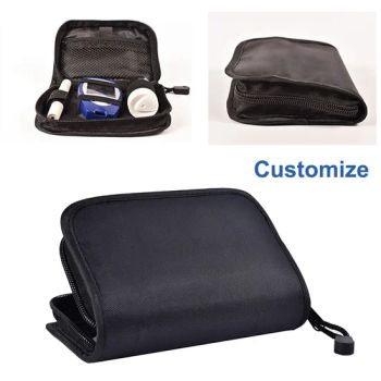 Ea122 Emergency Medicine Storage Bag Kit Empty First Aid Travelportable Mini Zipper Storage Tool Small Medical Diabetes Bags - Guangzhou Evergreen Leather Goods Co., Ltd. - China