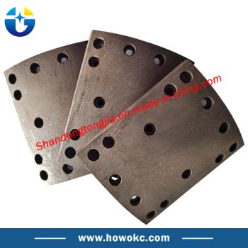 Sinotruk Truck Spare Parts Wg9231342068 HOWO, Shaanxi Automobile, FAW, Dongfeng 14-Channel Truck Brake Lining - Shandong Tongjia International Supply Chain Management Co., Ltd. - China