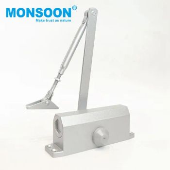 Heavy Duty Concealed Sliding Metal Door Closer Arm Stainless Steel Soft Closing Hydraulic Adjustable Door Closers Without Remote Control - Monsoon Import Export (Guangzhou) Limited - China