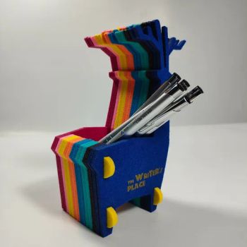 High Quality Wholesale Custom Brand Name Logo Giraffe Animal School Felt Pen Holder Stylish Pencil Cases - Guangbo Handcrafts Co., Ltd. - China
