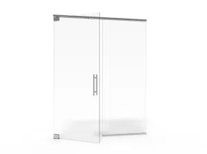 Elegant Design Bathroom Door Stainless Steel Material Shower Door Replacement - Reaching Build Co., Ltd. - China