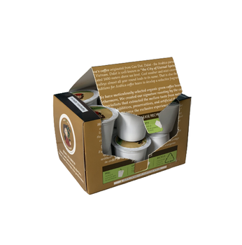 Low price when buying in bulk Capsule Coffee Kcup Arabica Vietnam Dark roast Hiva's coffee 0.42oz pure coffee - ARO BAO KHANH COMPANY LIMITED - Vietnam