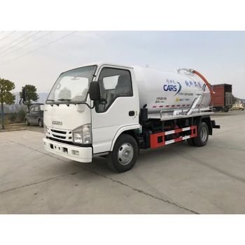 1suzu 100p 5000L Sewage Suction Truck 4X2 Vacuum Septic Fecal Suction Cleaning Tanker Truck - Chengli Special Automobile Co.,Ltd - China