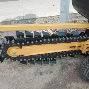 4 Stoke, Double Cylinder, Air-Cooled Walk Behind Trencher Origin China Engine Honda Battery 12VDC HS Code 84306090 Model NO. RWKG12 - Shandong Roadway Construction Machinery Manufacturing Co., Ltd. - China