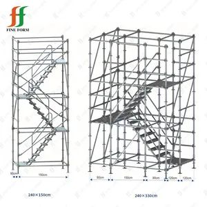 Ringlock Scaffolding Allround HDG Galvanized Andamios Layher for Construction Structural Support - Beijing Fineform Group - China