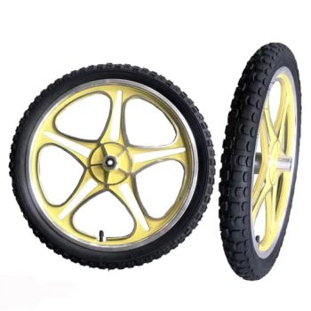 Bicycle Trailer Wheels 20 Inch PU Foam Wheel with Yellow Rim - Qingdao Major Tools Co., Ltd. - China