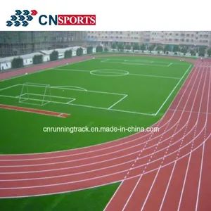 Non-Toxic Harmless Athletic Rubber Running Track for Synthetic Runway Sports Flooring Field - JiangSu ChangNuo New Materials Co., Ltd. - China