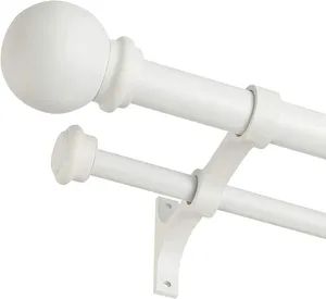 Tension Curtain Rod Adjustable Telescopic Aluminum Alloy Smart Curtain Rod - Ningbo Mysure Home Products Co., Ltd. - China