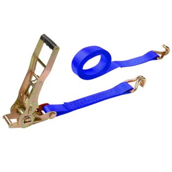 Cargo Control Trailer Part Polyester Cargo Webbing Tensioner Lashing Device Ratchet Tie Down Strap - Ningbo Jingli Machinery Manufacturing Co., Ltd. - China