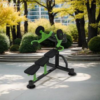 Outdoor Seated Chest Press Machine Heavy-Duty Fitness Equipment - Hebei Kangnayipin Sports Equipment Co., Ltd. - China