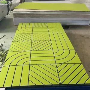 Studio Sound Proof Acoustic Panels Polyester Acoustic Wall Panel - HEBEI SINOSKY NEW MATERIALS CO., LTD. - China