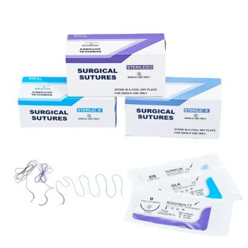 910 Medical 90cm Polyglactin Absorbable Surgical Sutures with /Without Needles - ALL PRO CORPORATION - China