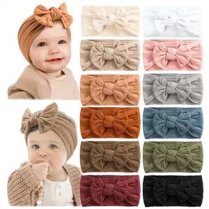 12 Pack Baby Nylon Headbands Hairbands Hair Bow Elastics Hair Accessories for Baby Girls Newborn Infant Toddlers Kids - Foshan Youyan Clothing Co., Ltd. - China