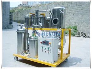 Cooking Oil Purifier Machine for Vegetable Oil Processing and Pretreatment of Biodiesel - Chongqing Rexon Oil Purification Co., Ltd. - China