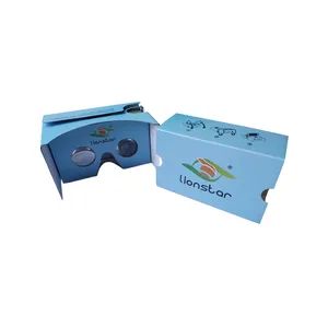 OEM DIY Google Cardboard 2.0 Vr Cardboard 3D Video Glasses Vr Viewer Cardboard Vr Headsets - Shenzhen Lionstar Technology Co., Ltd. - China