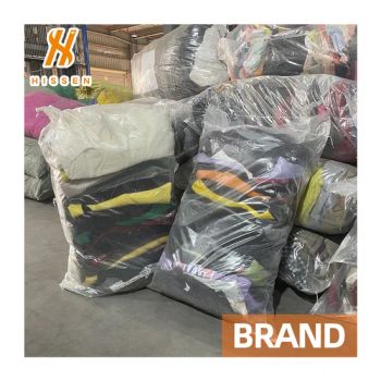 Girls' Student Jean Jumpsuits Suspender Denim Trousers with Pockets, 45kg Bale of Used Clothing, Used Branded Items - Guangzhou Hissen International Trade Limited Company - China