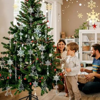 Best Seller Christmas Decorations Snowflake Hanging Acrylic Crystals Ice Columns Pendants - Good Seller Co., Ltd. - China
