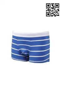 Sedex Wholesale Stripes Shorts Custom Underwear Short Briefs Spandex Boxer for Men - Zhongshan Hai Lung Garment Company Limited - China