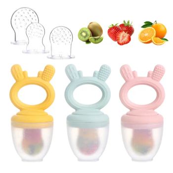 Custom Logo Wholesale BPA Free Teething Soft Toys for Babies Food Grade Silicone Teether 3 Sizes with New Factory - Shenzhen Kean Silicone Product Co., Ltd. - China
