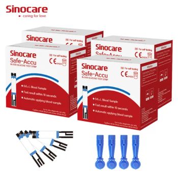 Sinocare Blood Glucose Meter Fully Automatic Blood Glucometer Diabetes Blood Glucose Meter Medical Blood Sugar Meter Diabetes - Changsha Sinocare Inc. - China