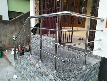 Bar Mild Steel Staircase Railing, Size/Dimension: 3 Feet (H), For Home - Karni Impex - India