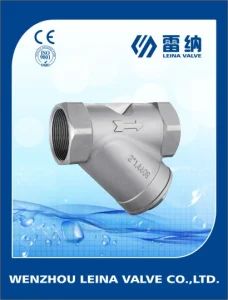 Stainless Steel Flange Y Strainer Class 300lbs Stainless Steel Y Type Filter - Wenzhou Leina Valve Co., Ltd. - China
