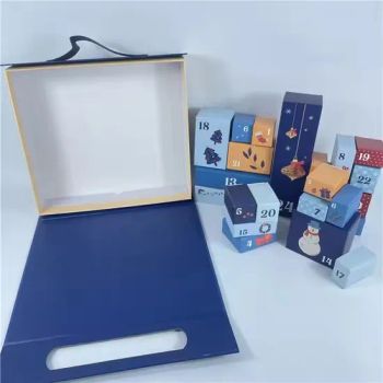 Custom Christmas Advent Calendar Cardboard Box Surprise Blind Personalized Gift Box for Christmas Gift - Dongguan Pomall Packaging Product Co.,Ltd - China