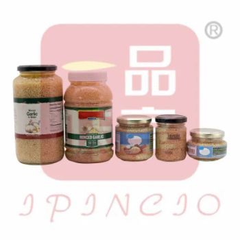 Minced Garlic in Oil Packed in Glass Jar for USA Market Origin China Type Vegetables Processing In Oil HS Code - SHANDONG YIPIN AGRO (GROUP) CO., LTD. - China
