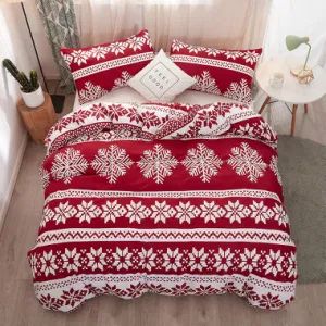 Duvet Cover Set Floral Striped Patchwork Vaulia Lightweight Microfiber Queen Size - Texpro Co., Ltd. - China
