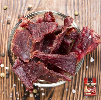 Ready To Eat Snack Teriyaki Beef Jerky Made From 100% Premium Beef Slow Cooked With Signature Seasonings 1Lb Bags On Sale - Sosa Merchant Solutions - Austria