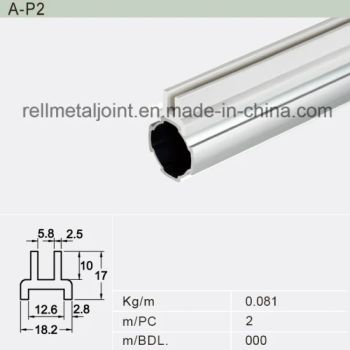 Plastic Strip for Aluminum Pipe and Joint System (A-P2) Color Gray Alloy Alloy Trademark RELL Temper T3 - T8 Thickness 2.8 - Rell Co., Ltd. - China