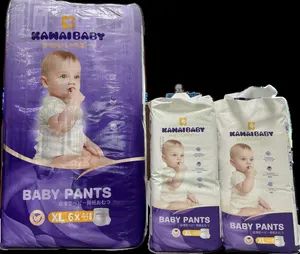 Baby Products Cotton Pull up Pants Dry Breathable Surface Disposable Baby Pants Absorption Diapers Training Pants - Quanzhou Topone New Materials Technology Development Co., Ltd - China