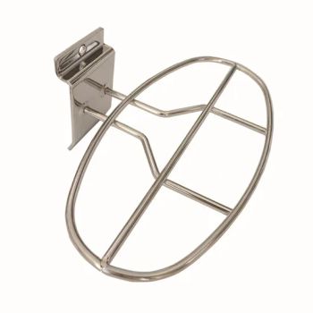 Manufacturer Wholesale Metal Slatwall Hook for Shoes in Silver/Black/White/Gold Made of Iron for Hanging Trough Plate - Angie Hangers Co., Ltd - China