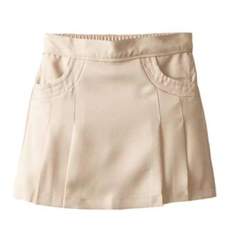 Fashion Tennis Pleated Stretchy Skirt Girls′ School Uniform MIDI Skirt - Guangzhou Colorful Clothing Co., Ltd. - China