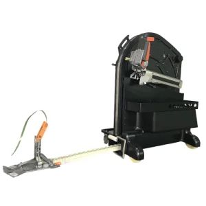 Plastic PP/Pet Beltfeeding Mobile Semi-Automatic Belt Pallet Strapping Machine - Shanghai Taole Machine Co., Ltd. - China