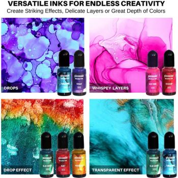 Dye Alcohole Inks for Yupo/Nara Paper Synthetic Paper Ceramic and Glass - Fujian Aobozi Technology Co., Ltd. - China