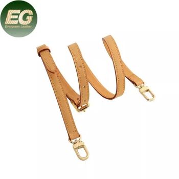 Lst213 Handbag Shoulder Buckle Chain Design Purse Lifting Strap Webbing Custom Tow Crossbody Adjustable Mobile Phone Cowhide Leather Straps - Guangzhou Evergreen Leather Goods Co., Ltd. - China