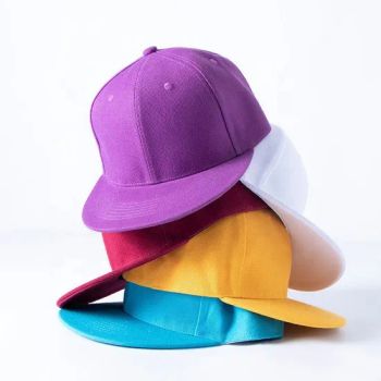 High Quality Custom Logo Cotton Fashion Blank 6 Panel Sports Hats Hip Pop Rap Snapback Hats Caps Structure - Hebei Blue Whale Import and Export Trading Co., Ltd. - China