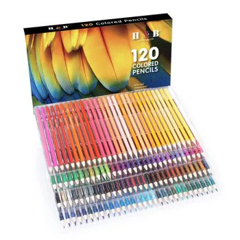 72/120 Professional Oil Colored Pencils Set Wooden Colored Pencil - Shanghai Haobin Stationery & Art Material Co., Ltd. - China