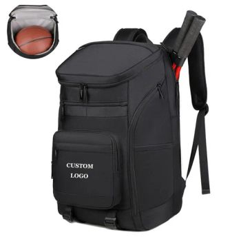 Unisex Multifunctional Sports Backpack Large Capacity Casual Tennis Badminton Bag Dry Wet Compartment Soft Shoes Oxford Zipper - Baoding Mishuo Bag Manufacturing Co., Ltd. - China