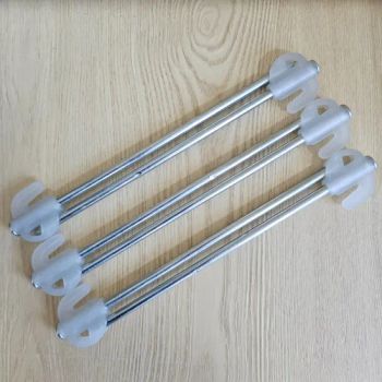 Tent Accessories Pegs Fluorescent Tent Nails Steel Stake Pins for Secure Ground Anchoring - Shandong Shijie New Material Technology Co., Ltd. - China
