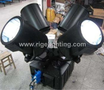 Water Proof Three Head Four Heads High Power Moving Sky Beam Tracker Searchlight Outdoor - Guangzhou Geliang Lighting Technology Co., Ltd. - China