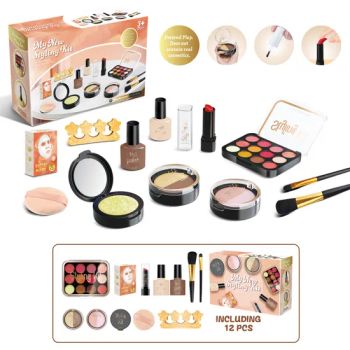 2024 New Simulation Dress up High Quality Makeup Gift Sets Cosmetic and Makeup Toy Set for Girls Makeup Games Pretend Play Toys for Kid - Pretty Coast Plastic Toys Co., Ltd - China