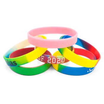 Wholesale Promotional Business Gift Festival Sports Event PVC Wrist Band with Logo Bracelets Custom Rubber Silicone Wristbands - Zhongshan Hongdebo Crafts Co., Ltd. - China