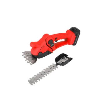 2 in 1 Lithium Cordless Hedge Shears Garden Handle Pruner Hedge Shears Trimmer Accessories Mini Digger Scissors - ZHEJIANG SHALL TOOLS CO., LTD. - China